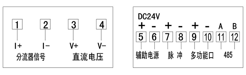 圖2：單相電表接線示意圖